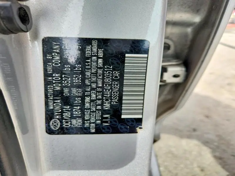 2015 HYUNDAI ACCENT GLS  