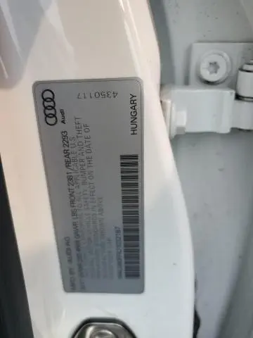 2018 AUDI A3 PREMIUM PLUS  