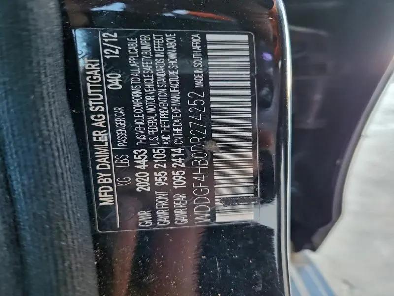 2013 MERCEDES-BENZ C 250  