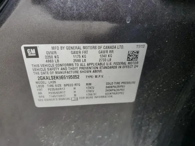 2014 GMC TERRAIN SLT  