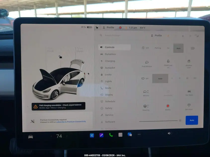 2019 TESLA MODEL 3 LONG RANGE/MID RANGE/STANDARD RANGE/STANDARD RANGE PLUS