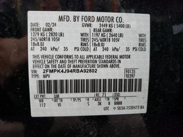 2024 FORD EDGE SEL