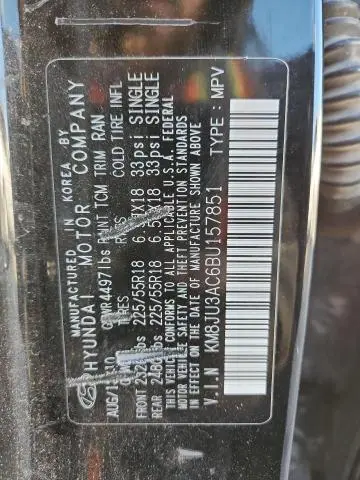 2011 HYUNDAI TUCSON GLS  