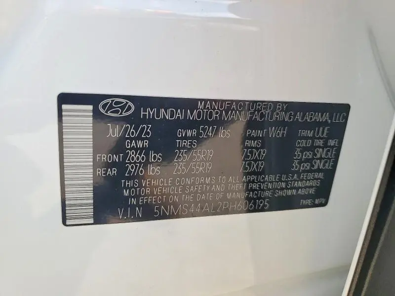 2023 HYUNDAI SANTA FE LIMITED  