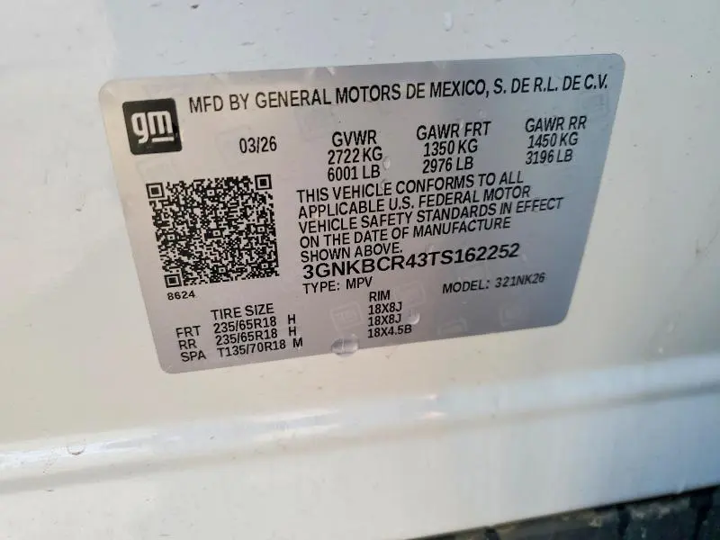 2026 CHEVROLET BLAZER 2LT  