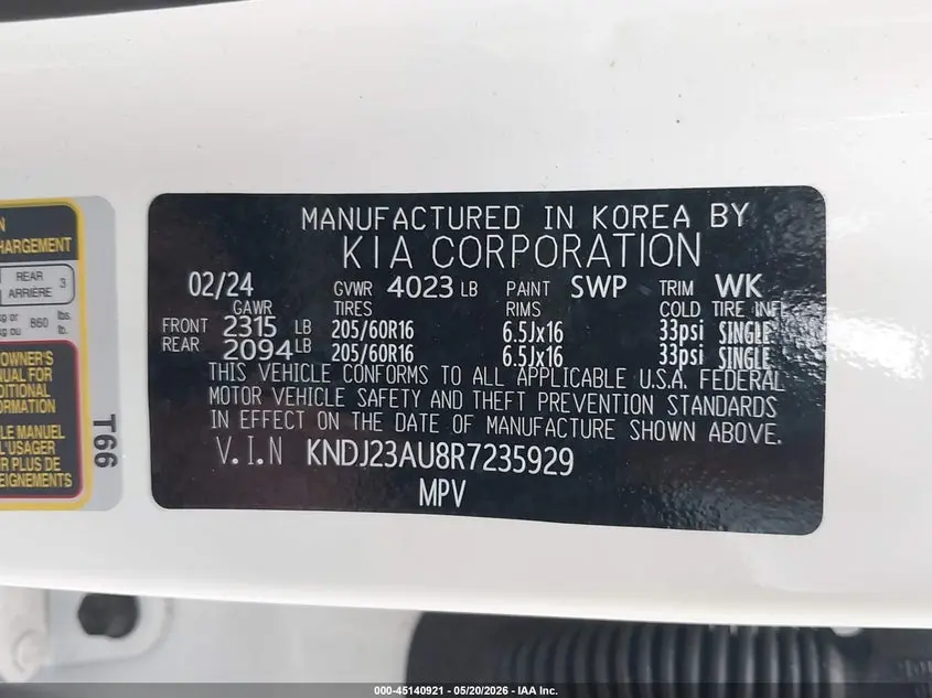 2024 KIA SOUL LX