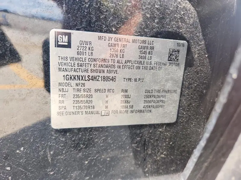 2017 GMC ACADIA DENALI  
