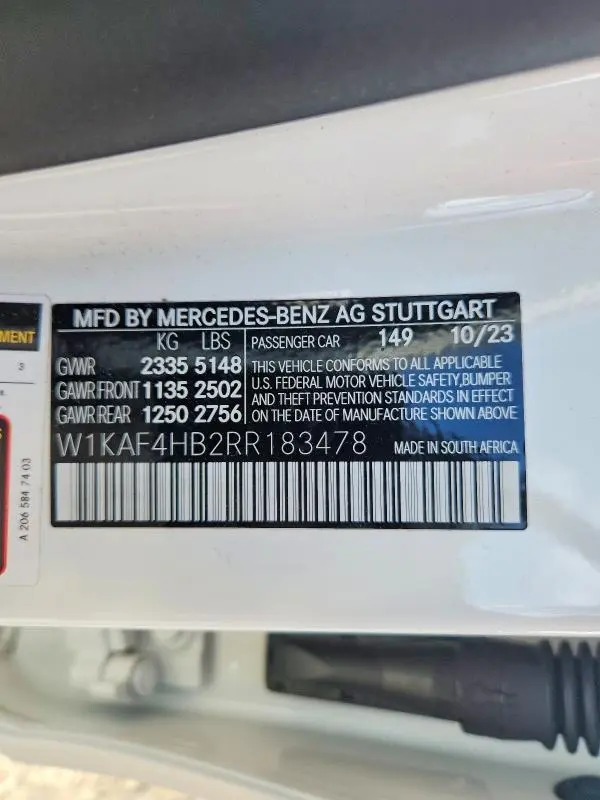 2024 MERCEDES-BENZ C 300 4MATIC  
