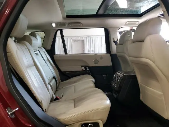 2017 LAND ROVER RANGE ROVER SUPERCHARGED  