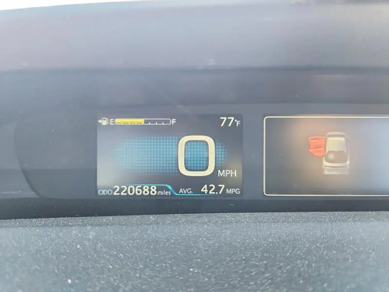 2016 TOYOTA PRIUS TWO  