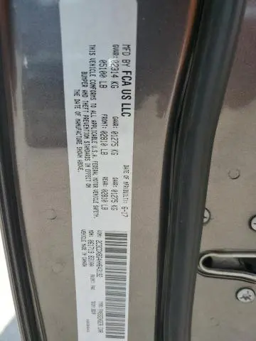 2017 DODGE CHARGER SE  