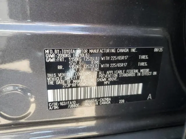 2025 TOYOTA RAV4 XLE  