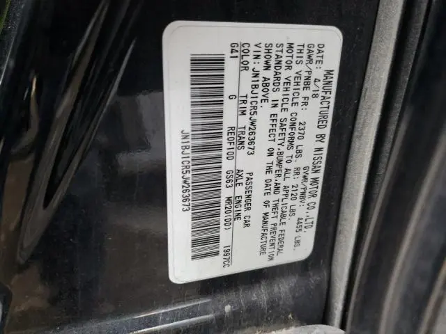2018 NISSAN ROGUE SPORT S  