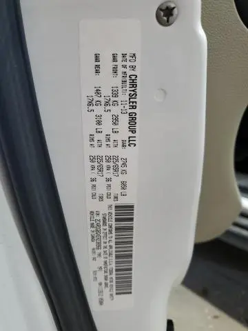 2014 DODGE GRAND CARAVAN SE  