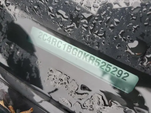2019 CHRYSLER PACIFICA TOURING L  