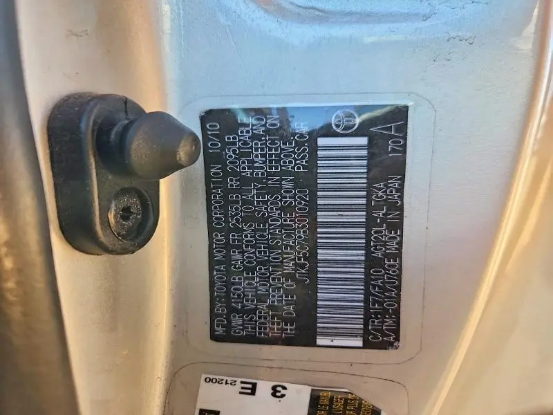 2011 SCION TC BASE  