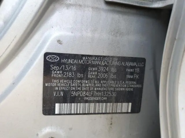 2017 HYUNDAI ELANTRA SE  