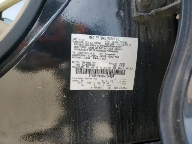 2015 FORD TAURUS LIMITED  