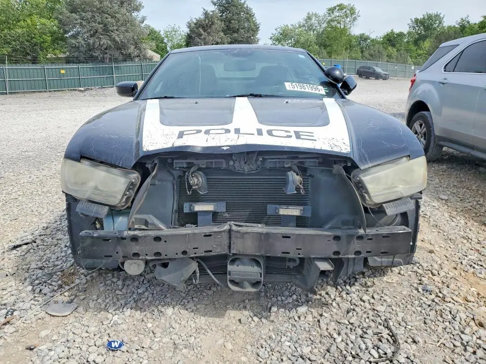 2013 DODGE CHARGER POLICE  