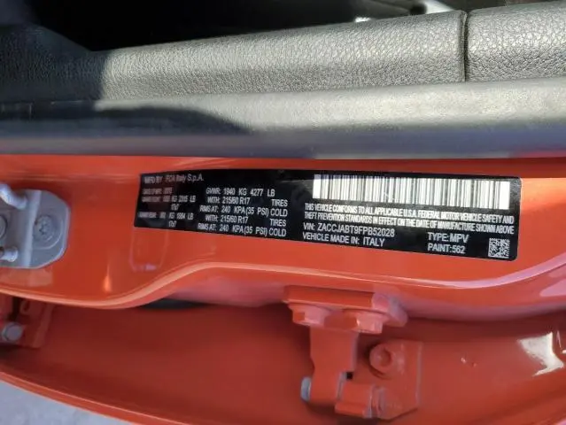 2015 JEEP RENEGADE LATITUDE  