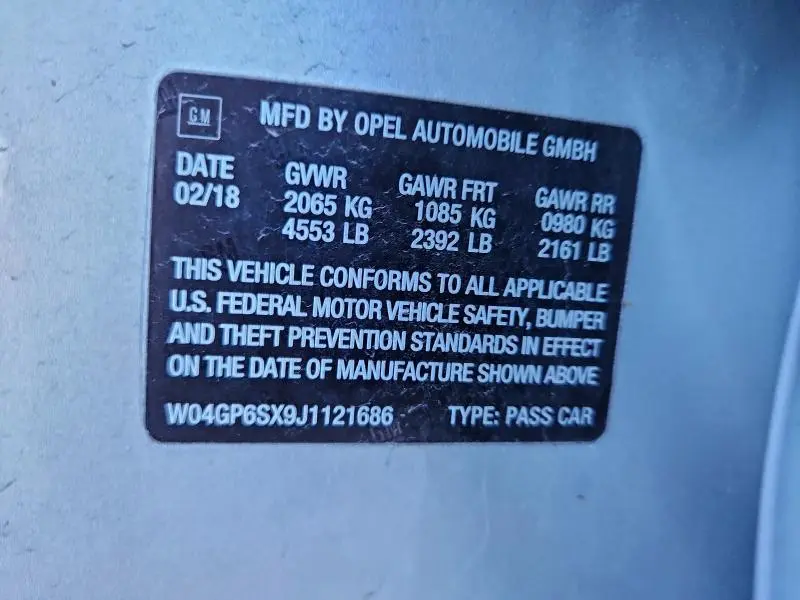 2018 BUICK REGAL ESSENCE  