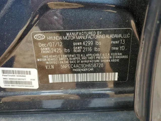 2013 HYUNDAI SONATA SE  
