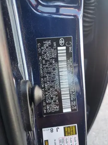 2015 TOYOTA PRIUS   
