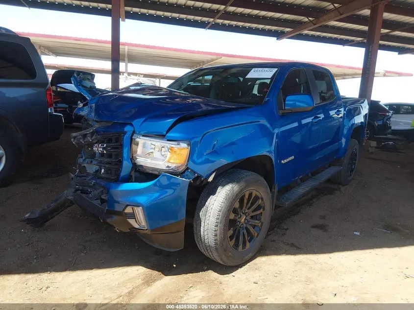 2022 GMC CANYON 4WD  SHORT BOX ELEVATION