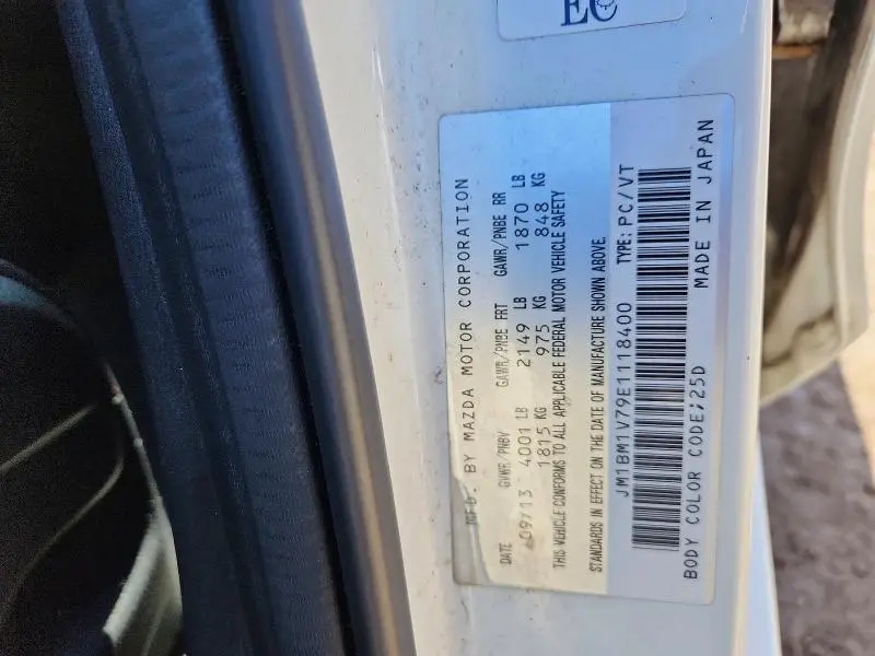 2014 MAZDA 3 TOURING  