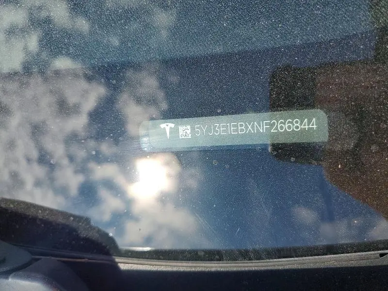 2022 TESLA MODEL 3   