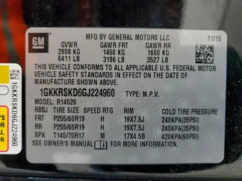 2016 GMC ACADIA SLT-2  