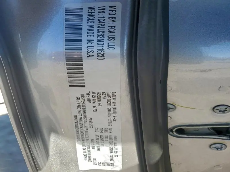 2021 JEEP CHEROKEE LATITUDE  