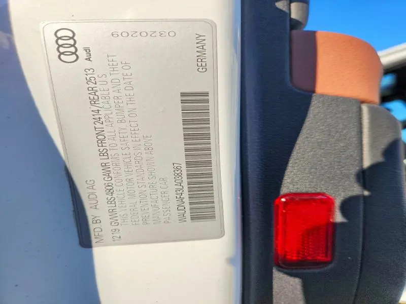 2020 AUDI A4 PREMIUM  