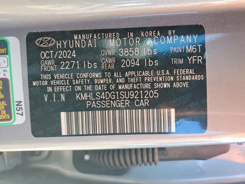 2025 HYUNDAI ELANTRA SEL  