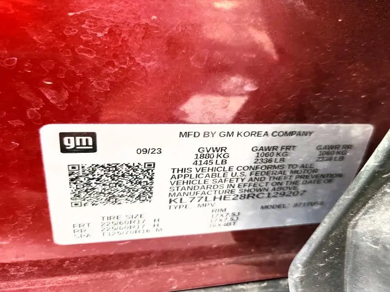 2024 CHEVROLET TRAX 1LT  