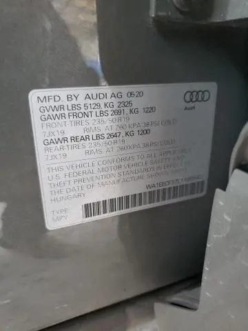 2020 AUDI Q3 PREMIUM PLUS S-LINE  