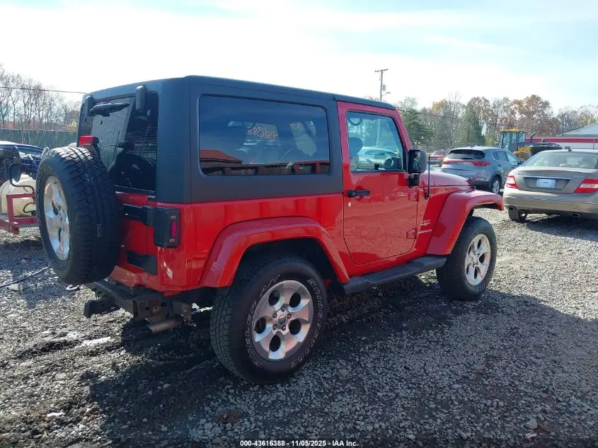 2011 JEEP WRANGLER SAHARA