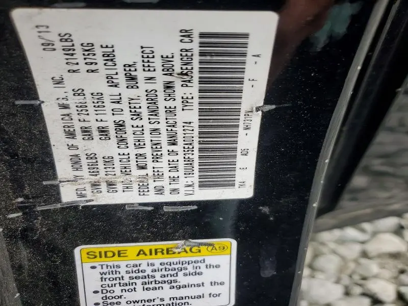 2014 ACURA TL SE  