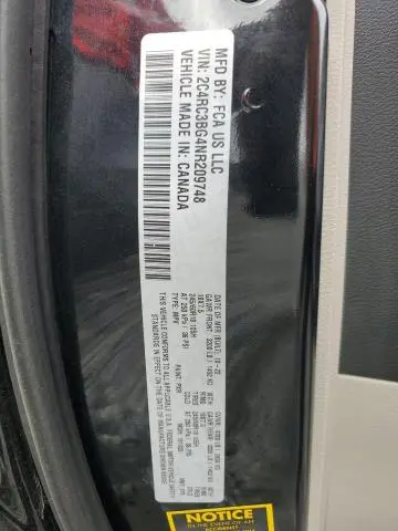 2022 CHRYSLER PACIFICA TOURING L  