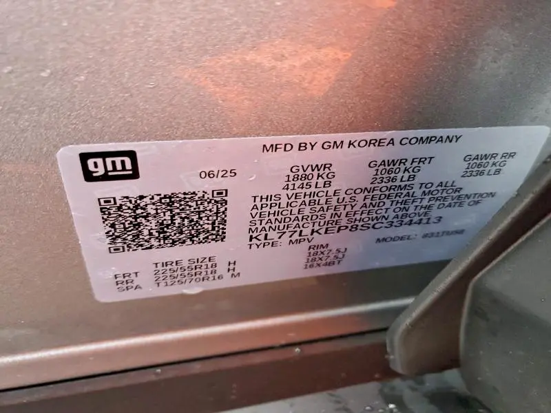 2025 CHEVROLET TRAX ACTIV  