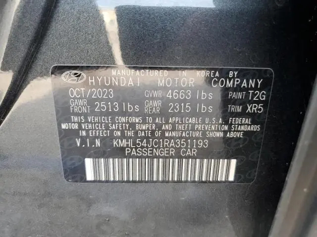 2024 HYUNDAI SONATA N LINE  