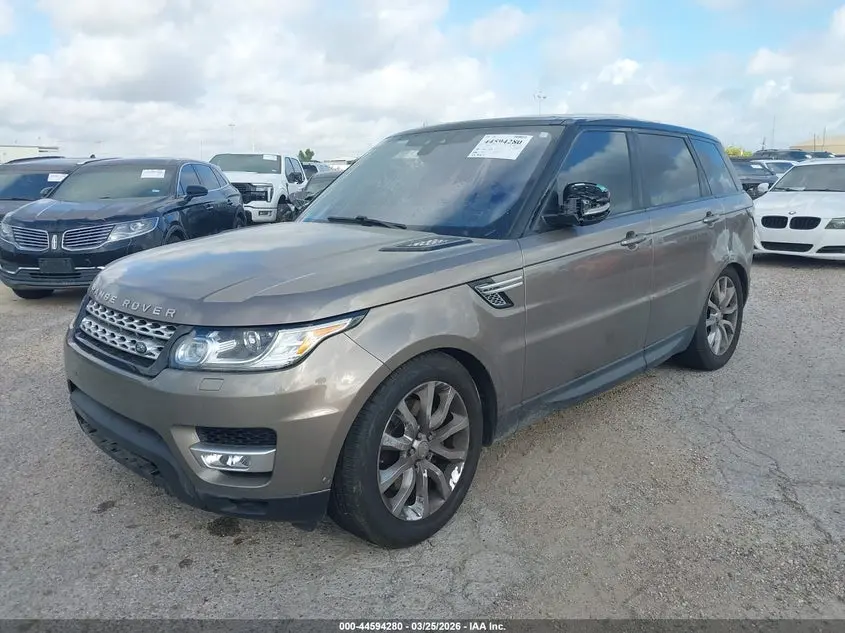 2017 LAND ROVER RANGE ROVER SPORT 3.0L V6 SUPERCHARGED HSE
