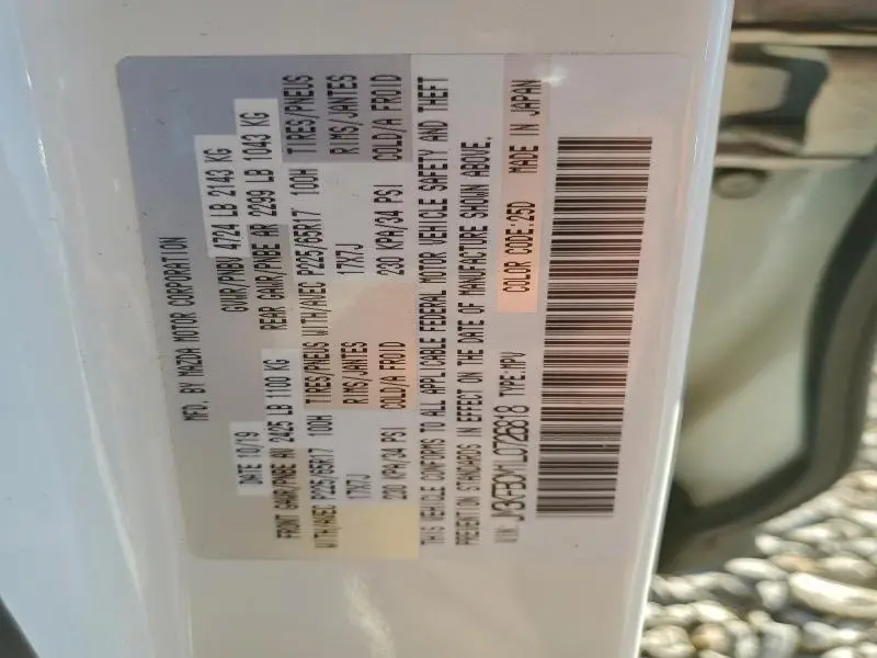 2020 MAZDA CX-5 TOURING  