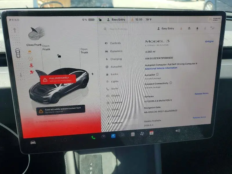 2025 TESLA MODEL 3   