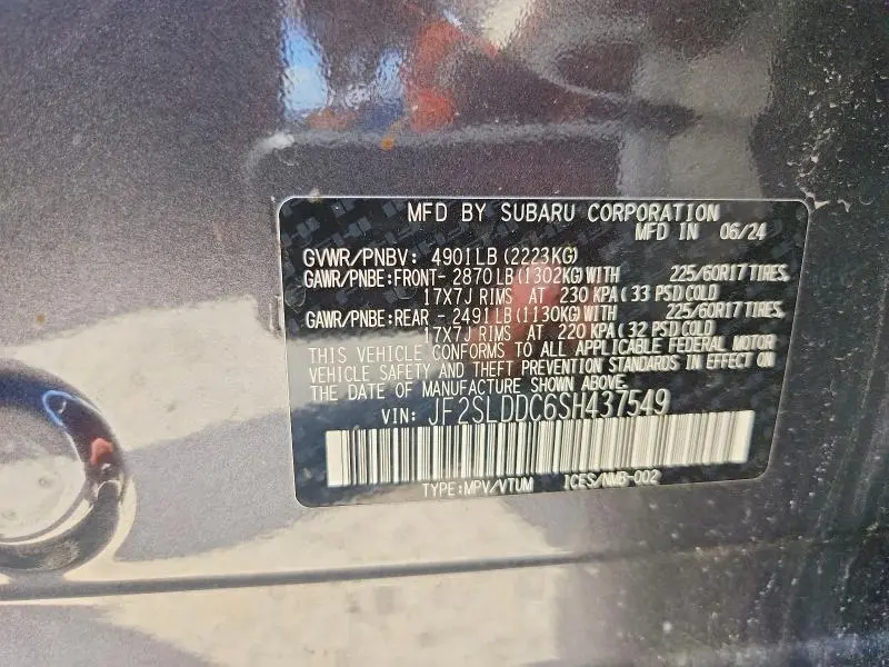 2025 SUBARU FORESTER PREMIUM  