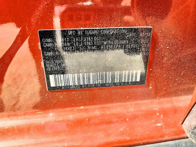 2025 SUBARU CROSSTREK LIMITED  