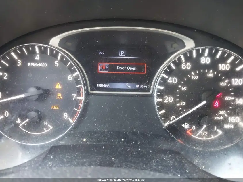 2017 NISSAN ALTIMA 2.5 SV