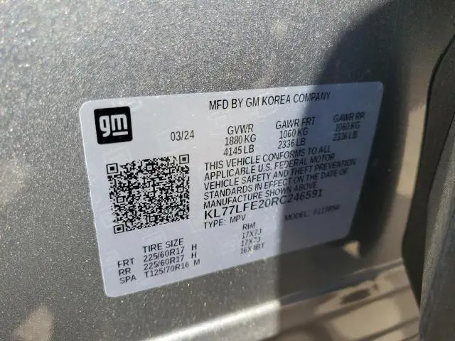 2024 CHEVROLET TRAX LS