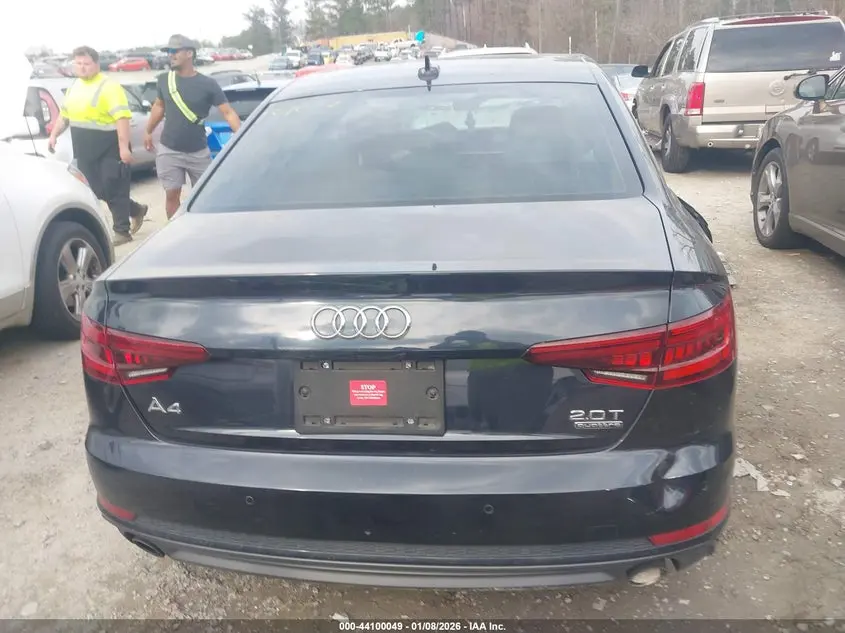 2018 AUDI A4 2.0T PREMIUM/2.0T TECH PREMIUM