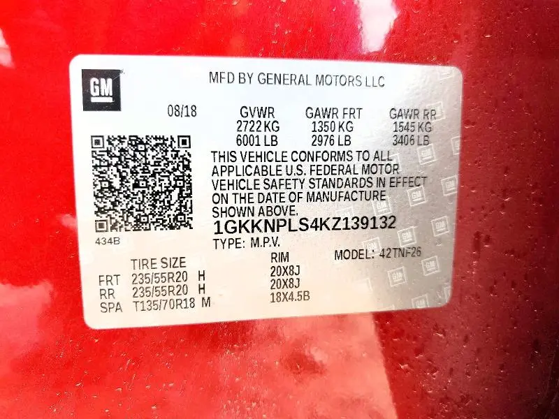2019 GMC ACADIA DENALI  